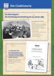 Die Clubhistorie - Golfclub Castrop-Rauxel e.V. in Frohlinde