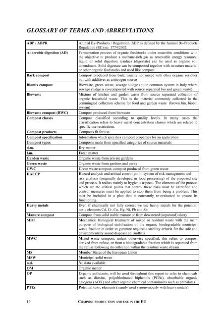 final report - JRC IPTS - Sustainable Production and Consumption ...