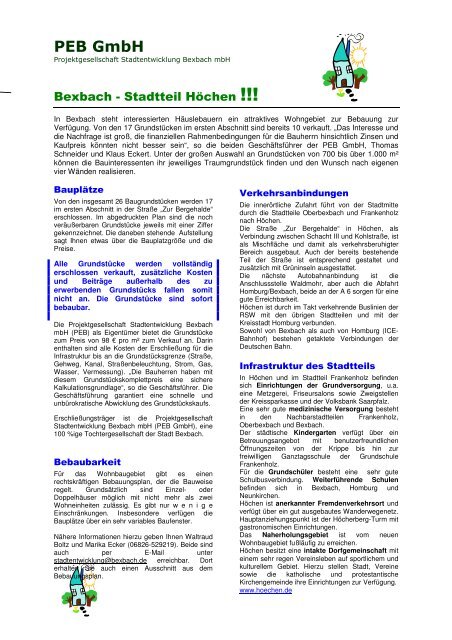 Info Interessenten Internetversion Bexbach