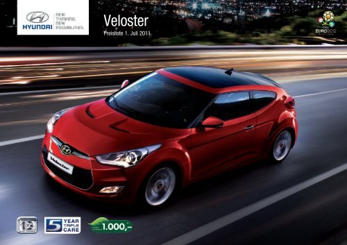 PDF Download - Preisliste Veloster - Hyundai