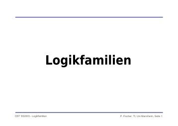 Logikfamilien