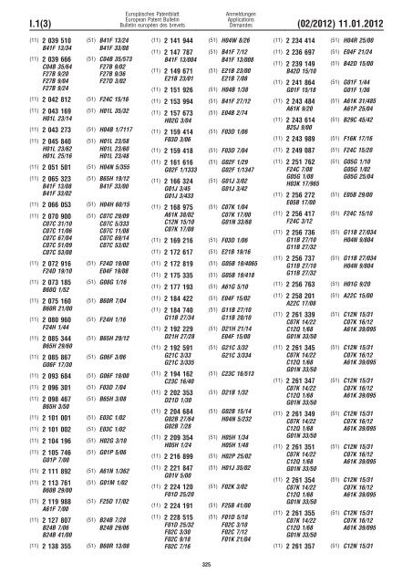 Bulletin 2012/02 - European Patent Office