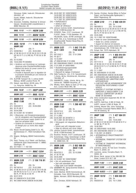 Bulletin 2012/02 - European Patent Office