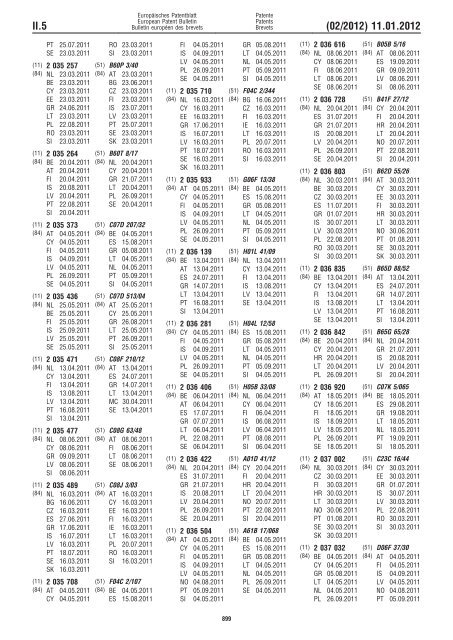 Bulletin 2012/02 - European Patent Office