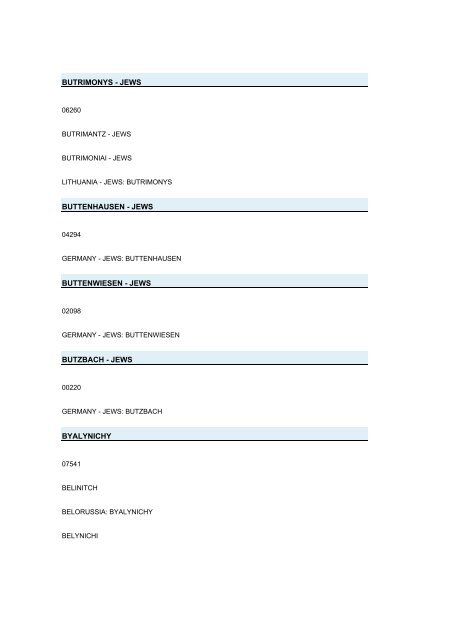 Cadenza Document - Yad Vashem