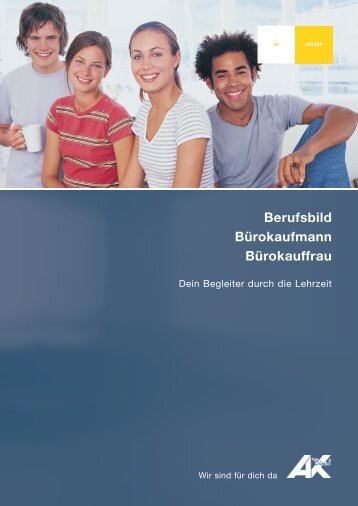 Berufsbild Bürokaufmann Bürokauffrau - AK - Tirol