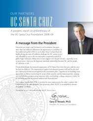 Our partners - Giving to UC Santa Cruz - University of California ...