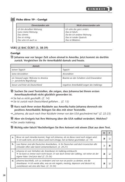 Extrait du Cahier d'activités en ligne et du Fichier ... - Hachette