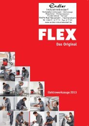 Flex Elektrowerkzeug 2013 - Endler Industriebedarf