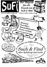 Such & Find Magazin Nr. 9 - Such & Find Stuttgart