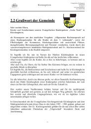 2.2 Grußwort der Gemeinde - Kindergarten Arche Noah Kleinlangheim