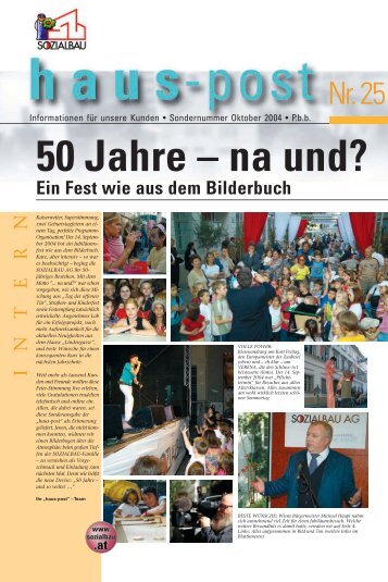 50 Jahre – na und? - Sozialbau AG
