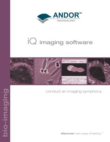 Andor Technology - iQ Software Brochure