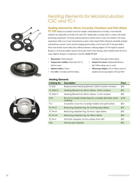 Controlled Environment Systems for High ... - Bioscience Tools