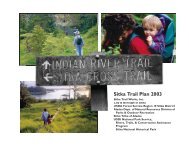 Trail Plan - City and Borough of Sitka