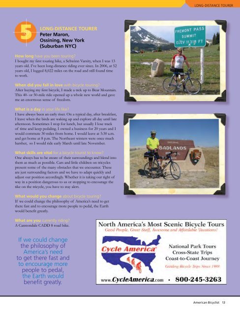 2007 almanac - League of American Bicyclists