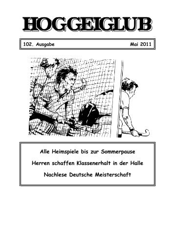 Ausgabe Mai 2011 - zum HC Schweinfurt