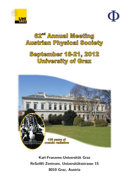 september 18 21 2012 university of graz september 18 21 2012