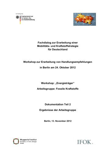 Dokumentation zum ersten Workshop zu den ...