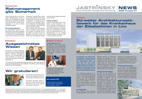 EU-weiter Architekturwett - Jastrinsky GmbH & Co ...