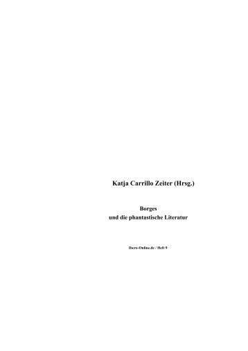 Katja Carrillo Zeiter (Hrsg.) - Ibero-Amerikanisches Institut