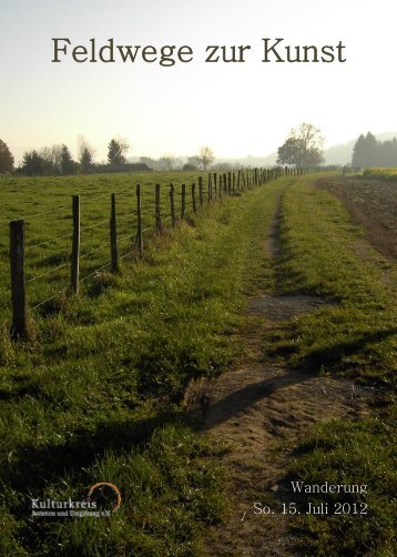 Feldwege zur Kunst - Kulturkreis Jestetten