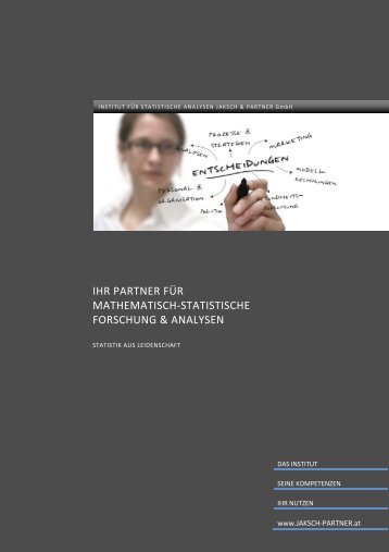 Institutsinformation (pdf, 520 KB) - Jaksch & Partner