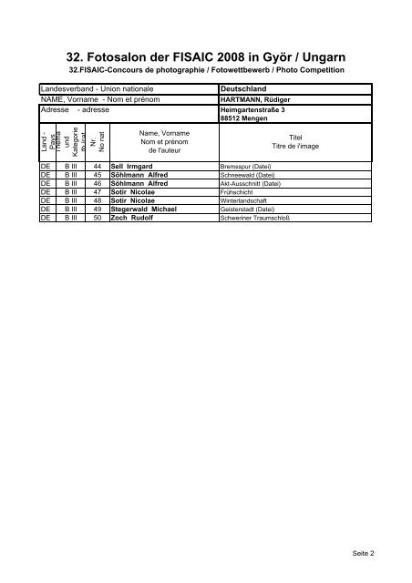 Amtmann Lothar A D 7 21 Annahme 2638 Appel Stefan A D 7 ... - BSW