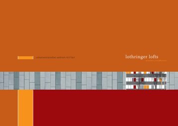 lothringer lofts - MGS Münchner Gesellschaft für Stadterneuerung mbH