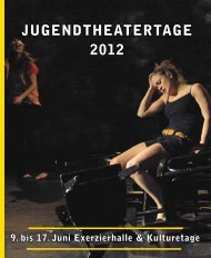JugEndthEatErtagE 2012 - Oldenburgisches Staatstheater