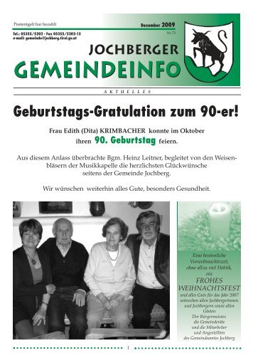 Gemeinde-Info XII2009 (662 KB) - Jochberg