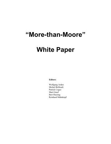 More than Moore White Paper - ITRS
