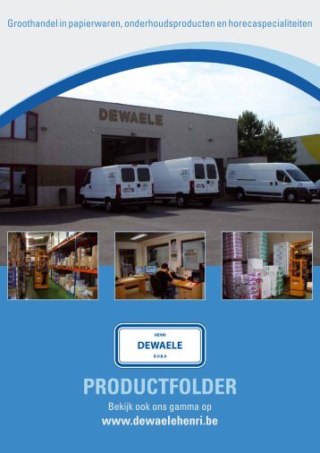 PRODUCTFOLDER - Dewaele Henri