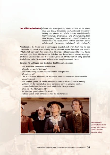 Filmheft – Materialien für den Unterricht - Das Parfum - Film.de