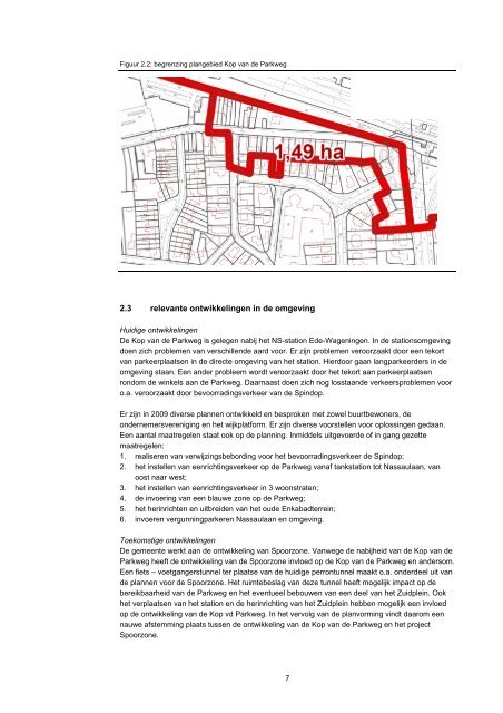 Strategische Notitie herontwikkeling Kop van de ... - Veluwse Poort