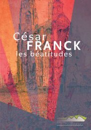 César FRANCK - Konzertchor Burgdorf