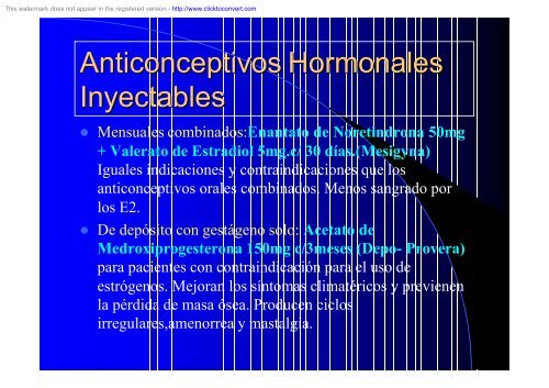 Anticoncepción hormonal - GFMER