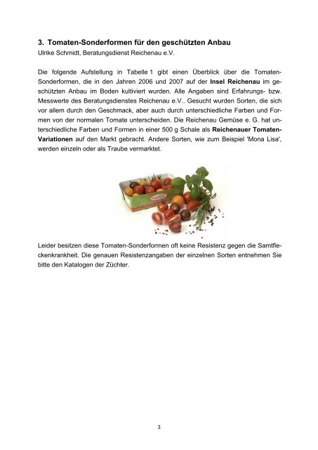 Tomaten - Baden-Württemberg