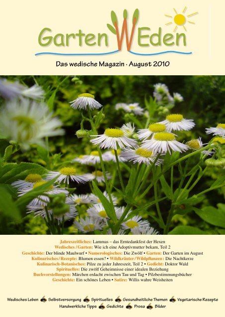 Das wedische Magazin . August 2010 - Garten Weden