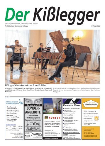 01.03.2025 Der Kißlegger