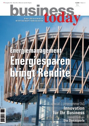 Energiemanagement Energiesparen bringt Rendite - business today