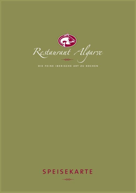 Download Speisekarte - Restaurant Algarve