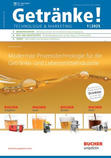 Getränke! Technologie & Marketing 1/2025