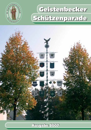 Ausgabe 2007 - St. Josef Schützenbruderschaft Geistenbeck eV