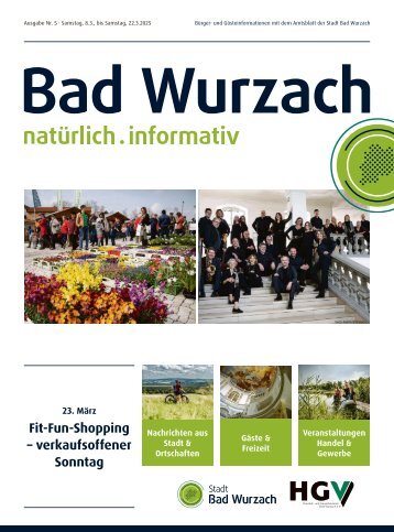 08.03.2025 Bürger- und Gästeinformation Bad Wurzach