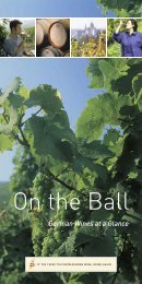 On the Ball: German Wines at a Glance - Wines of Germany
