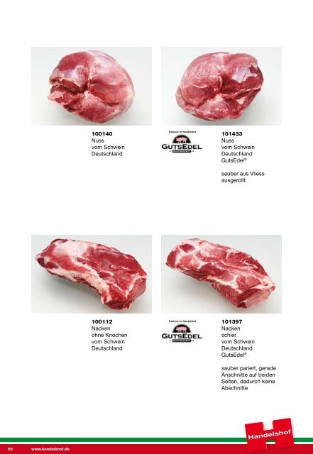 fleisch aus Neuseeland in Profiqualitäten - Handelshof