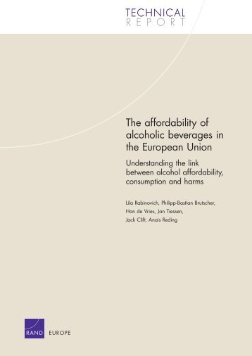 Cross-border alcohol consumption in the EU