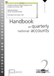Handbook on quarterly national account - Eurostat - Europa