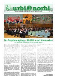 Der Neujahrsempfang - Norbertusgymnasium Magdeburg